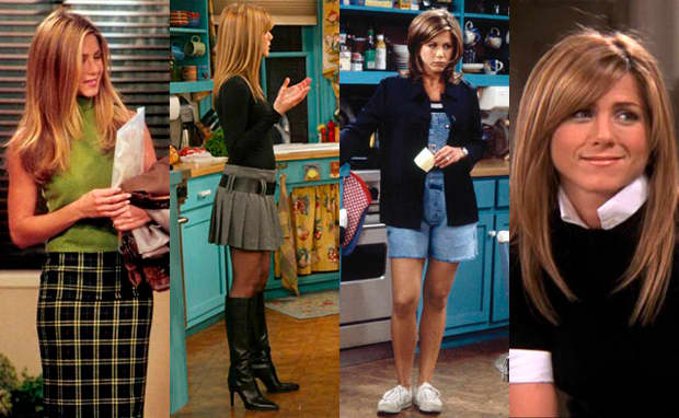 Rachel Green (Jennifer Aniston) was the ultimate It Girl of the '90s, and her ever-changing hairstyles and fashion were heavily idolized by many.