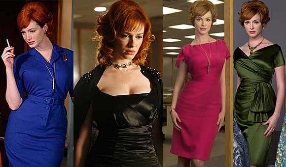 Mad Men's Joan Holloway (Christina Hendricks) has an impressive vintage wardrobe that fans couldn't get enough of.
