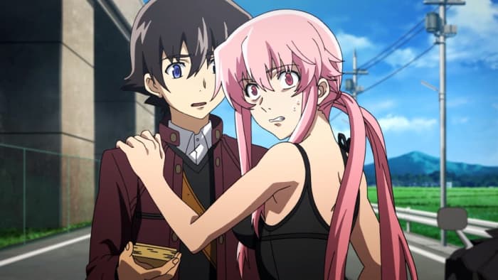 "Mirai Nikki" is actually one of my favorite psychological action thrillers.