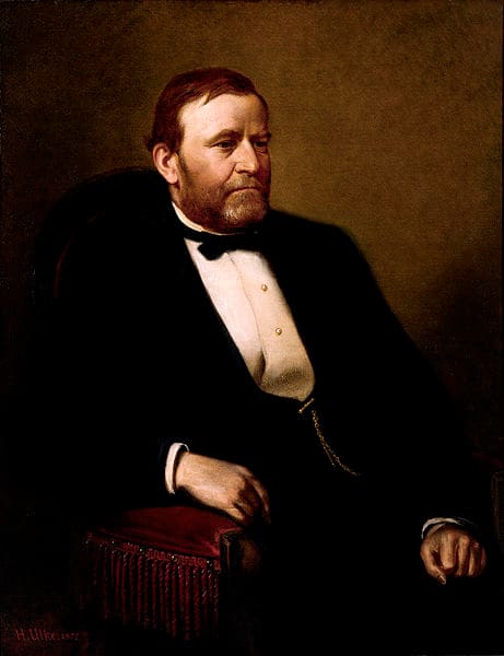 Official Presidential portrait of Ulysses Simpson Grant.