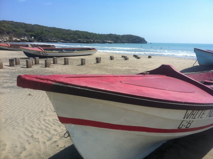The rustic Treasure Beach is one of the best beaches in Jamaica because of the unspoilt, homey atmosphere that prevails.