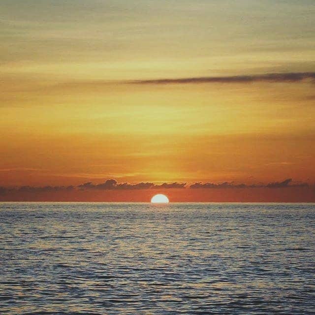 Seeing a Caribbean sunset is the perfect thing to do with the kids in Jamaica on your last night of vacation