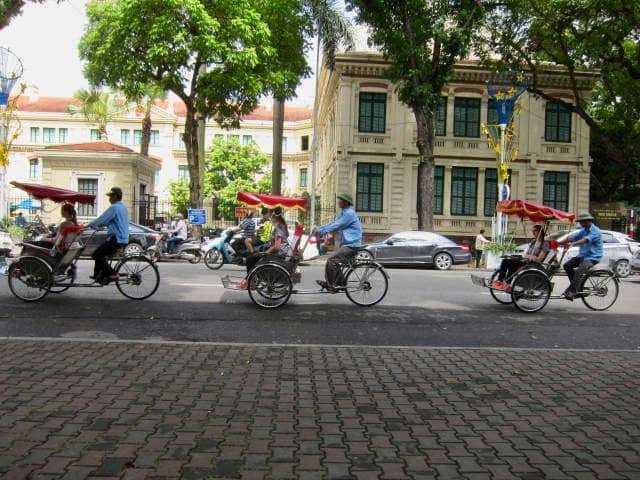  Nachhaltige Cyclo in Hanoi