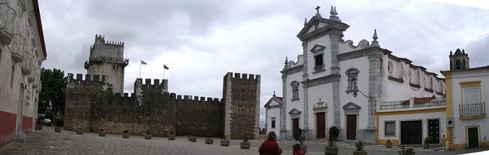 Sights in Beja, Portugal: the cathedral in Beja
