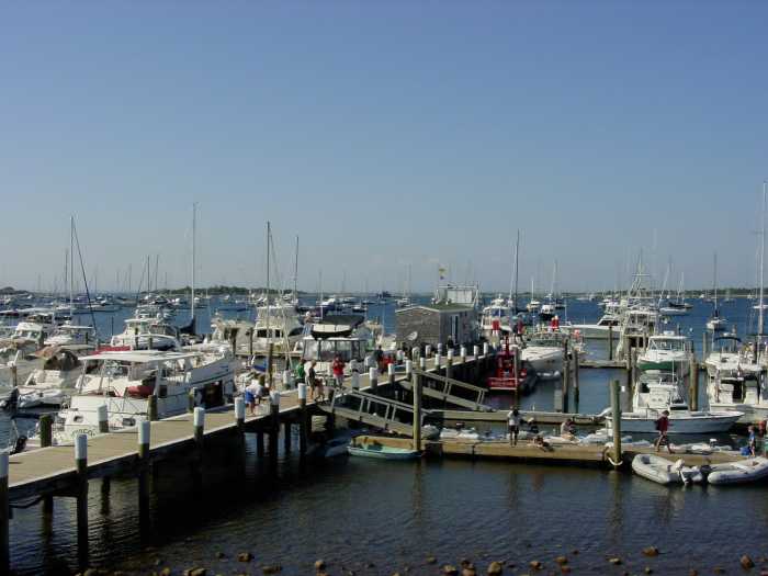 Boat Marina in New Harbor