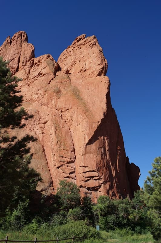 This is the South Gateway Rock. The Central Garden Trails go between this and the North Gateway Rock.