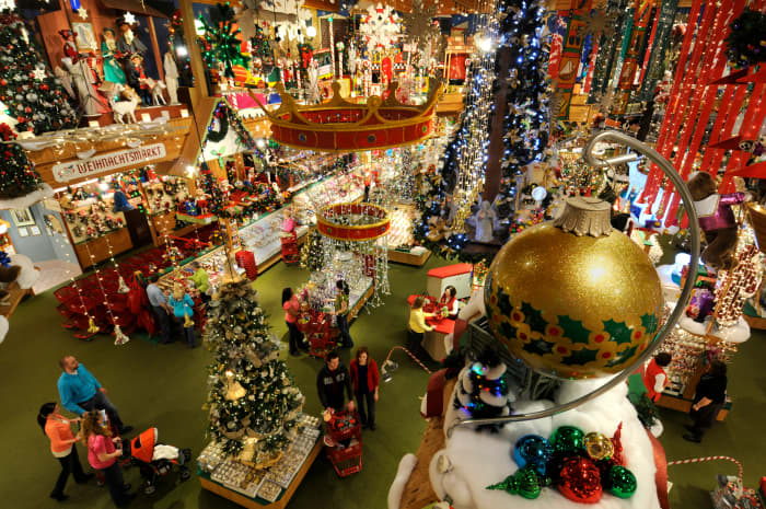 Bronner's Christmas Wonderland has all of the decorations imaginable year-round