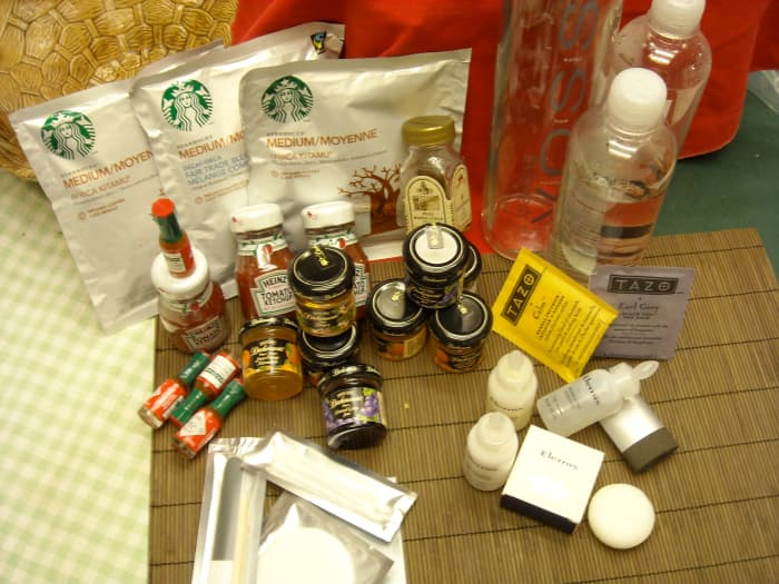 For the price of a night's stay, you could buy a boatload of these, but it still seemed like they 'gave' us a lot of stuff.