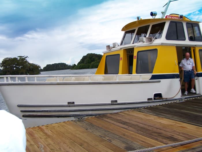 Disney Transportation System: This shuttle boat runs every 20 minutes from Fort Wilderness to the Magic Kingdom.