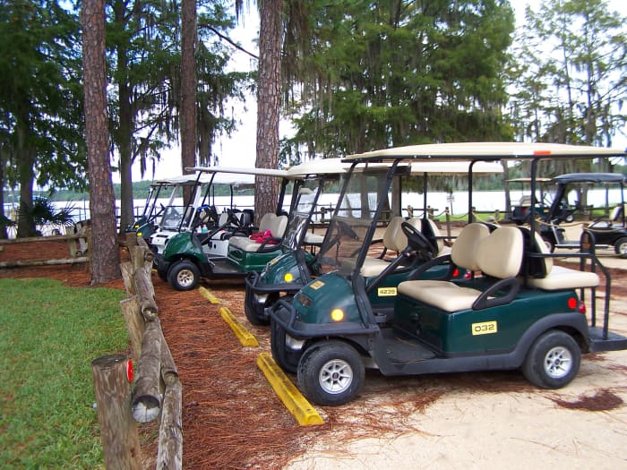 Preferred Modes of Transportation: To keep the Fort Wilderness common areas from being cluttered by thousands of cars, Disney offers alternative modes of transportation within the Fort.