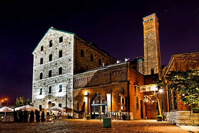 Beautiful Stonehouse Distillery in the Distillery District