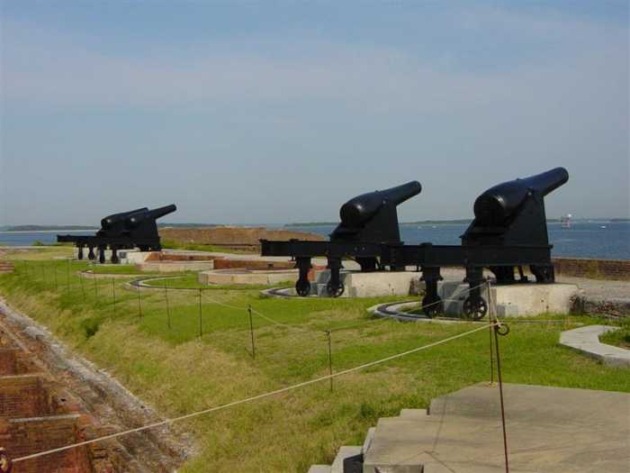 Guns at Fort Clinch