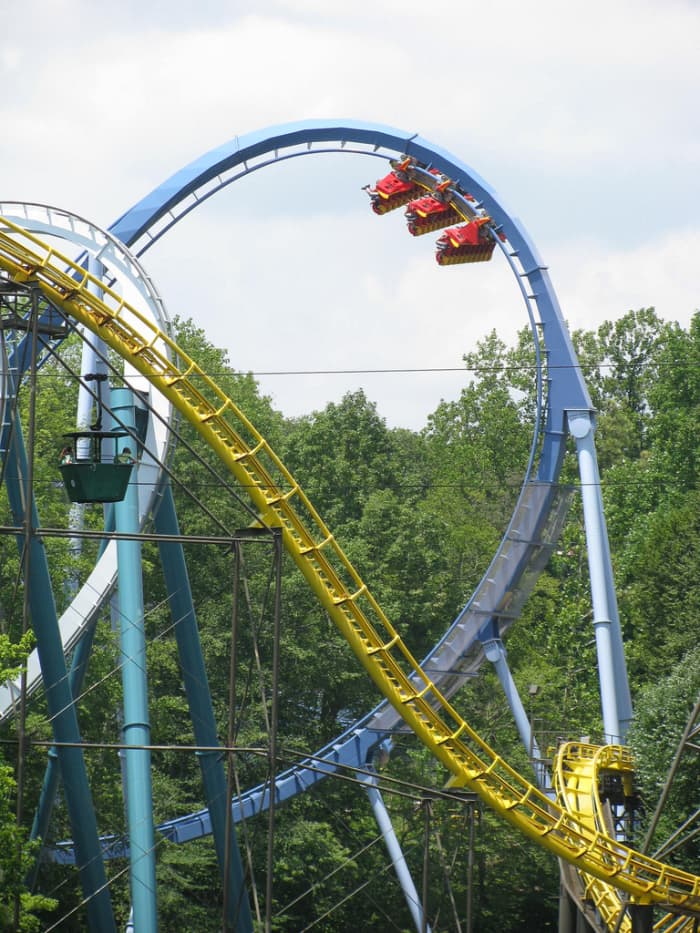 Review of Griffon Roller Coaster at Busch Gardens, Williamsburg ...