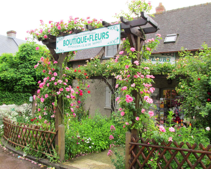 We enjoyed ice cream purchased from a stand right outside this flower show. So picturesque!