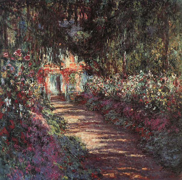 Monet's view of his gardens—The Garden in Flower, 1900