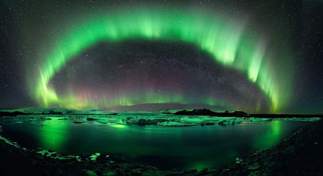 Unexpectedly high solar activity in 2007 allowed Michiganders, Central Ohioans and Pennsylvanians to view Northern Lights much like this display in September.
