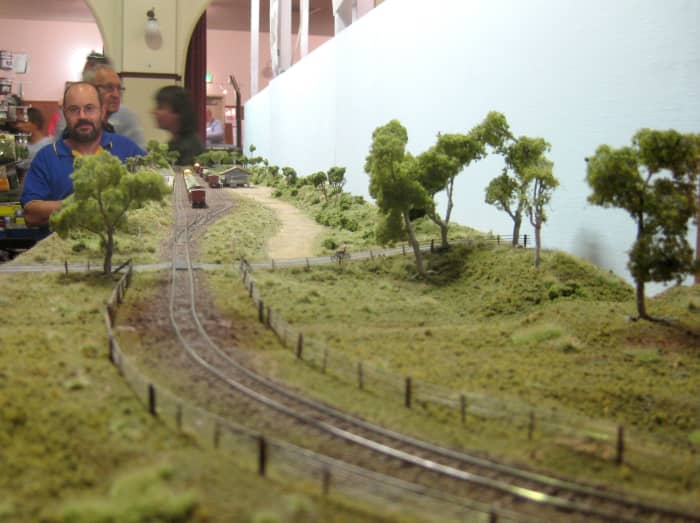 The Fish Creek display shows a true-to-life view of how Fish Creek looked when it was in operation and certainly gave the audience a feel for what life would have been like around the area at that time.
