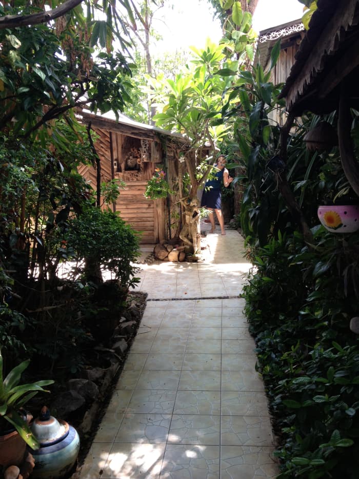 Three J Guesthouse in Khamphaeng Phet. A hut away from home in one of Thailand's many beautiful small cities.