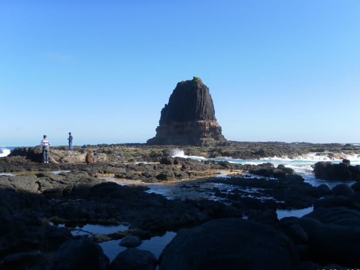 The Pulpit Rock and Devil's Desk. A beautiful place but dangerous during high tides and unpredictable weather conditions.