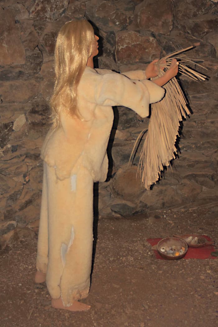 The 'House of the Maidens' a convent-like enclosure where virtuous women would follow a devotional life of prayer