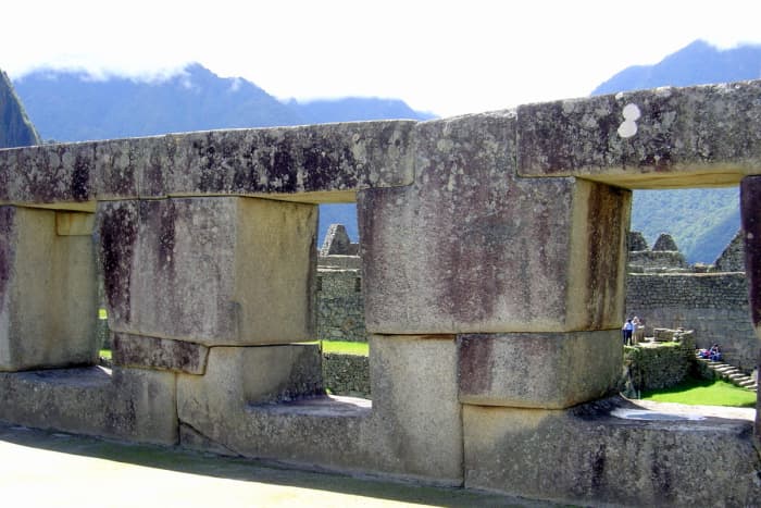 The Three Windows, a wall which shows in detail the intricate handiwork of the Inca artisans who created this citadel.