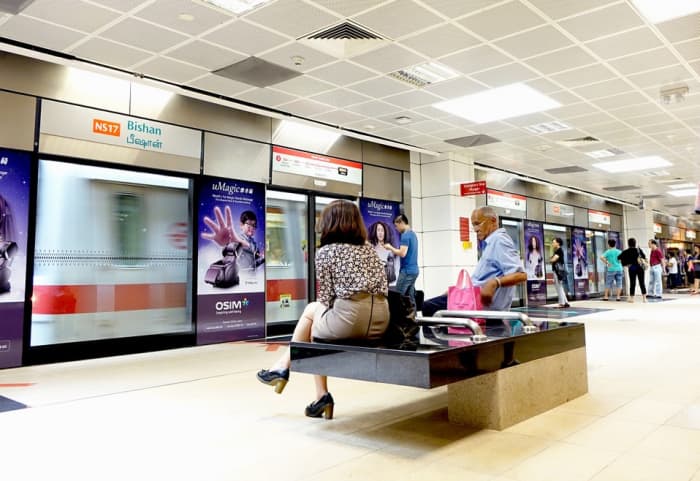 Singapore's MRT system is clean, efficient, and inexpensive. Use it to save money on transportation.