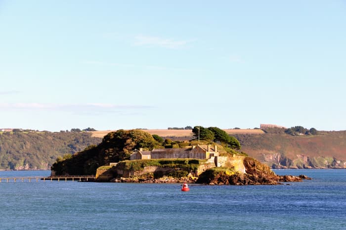 Drake's Island in Plymouth Sound is soon to be developed as a hotel and leisure complex