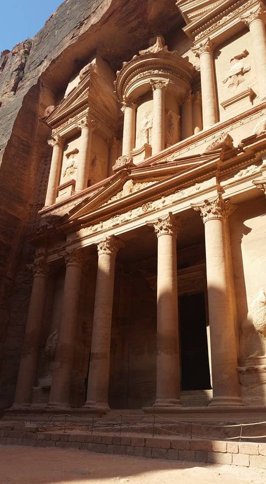 This is in Jordan and I saw it because I took the 2 day Jordan trip my hostel offered. By and far the best place I have ever been so I strongly recommend it.