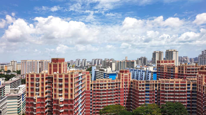 Toa Payoh HDB Estate. Meticulously maintained, the dense blocks within each HDB estate provide for great selfie opportunities.