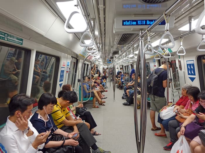 Despite occasional breakdowns, the MRT is still the best public transportation system in Singapore. It is also exceptionally clean.