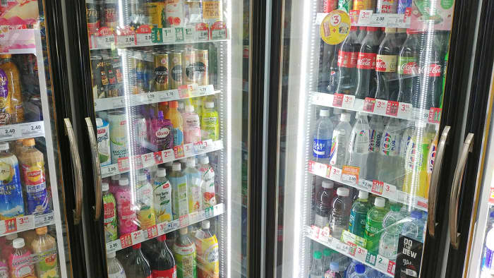 If plain water isn’t to your taste, convenient stores are everywhere in Singapore and they sell all sorts of drinks.