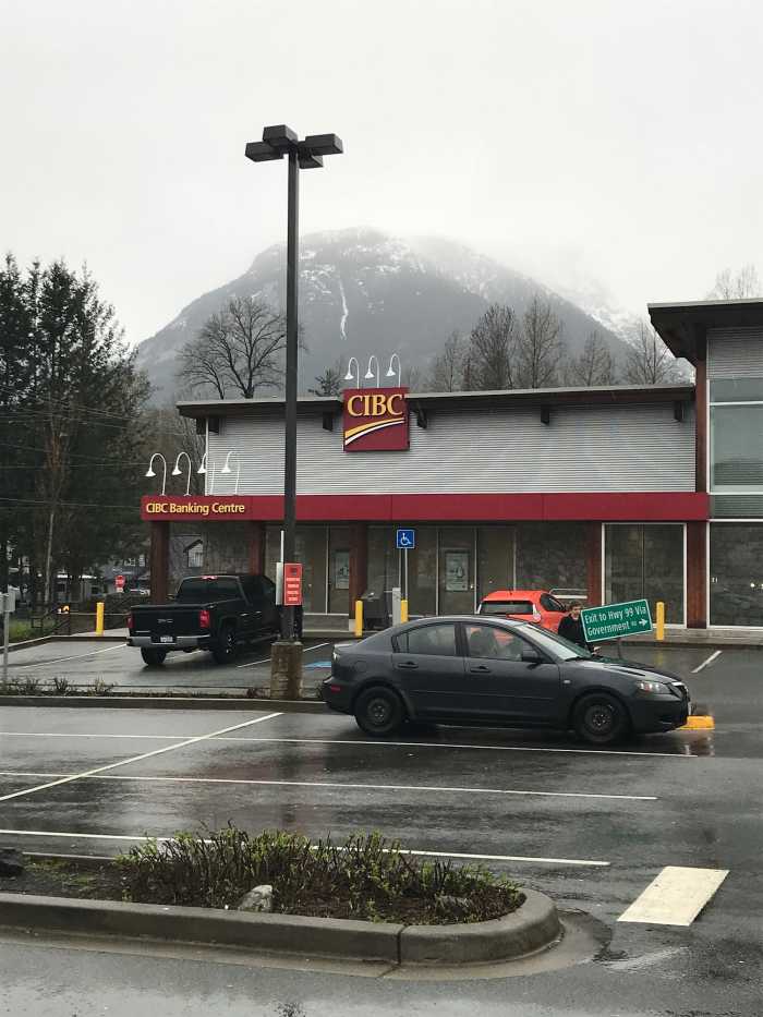 This is what the view looks like as you head into Whistler, BC. You feel like an extra in Akira Kurosawa's 1985 film Ran.