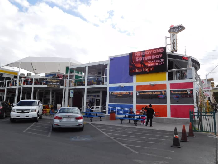 Across the parking lot from the Gold & Silver Pawn Shop visitors will find Rick Rollin Smoke Barbeque & Tavern, and Chumlee's Candy.