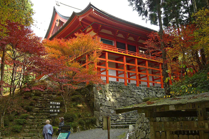 The rebuilt Enryaku-Ji in Kyoto Prefecture. Site of Nobunaga’s most heinous atrocity.