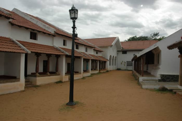 Agraharam, The Home For Tamil Orthodox as seen inside Dakshinachitra