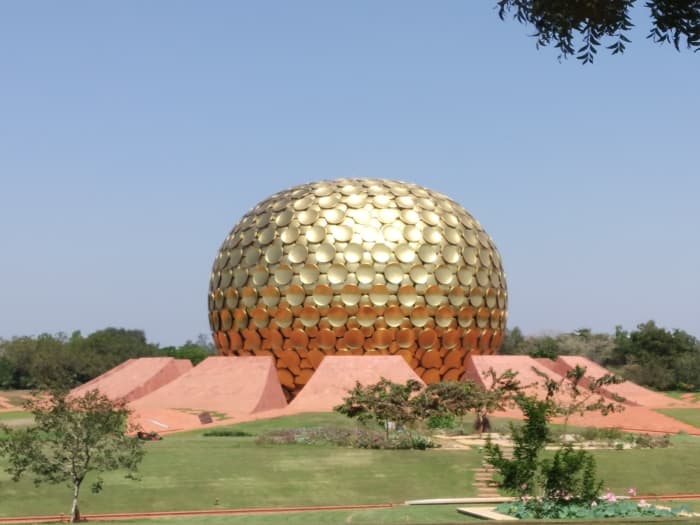 Matrimandir, Auroville.
