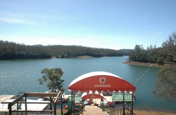 Boathouse in Pykara Lake