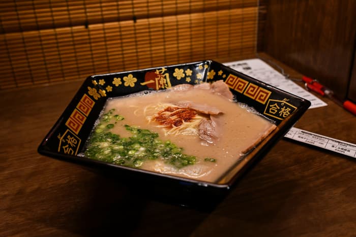 Ichiran Ramen is itself a Fukuoka attraction. The popular chain began as a humble ramen stall in Fukuoka in 1960.