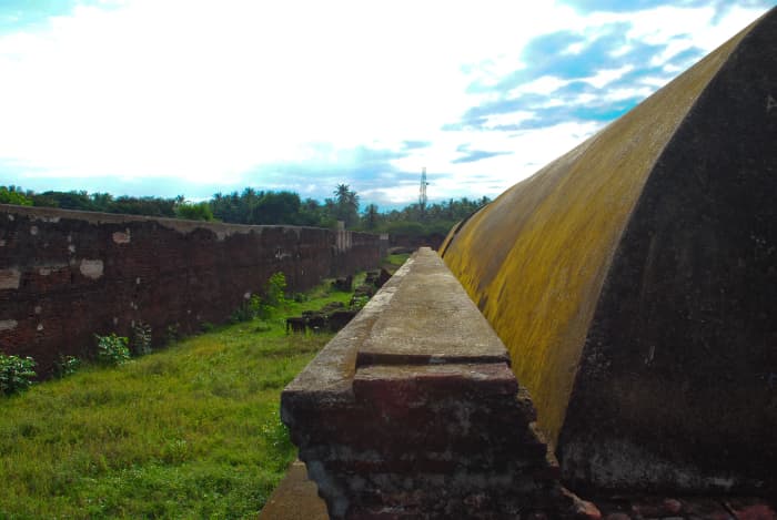 A view inside Danish Fort, Sadras