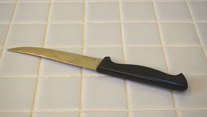 Beach rentals usually have knives, but they are rarely sharp. If you plan on doing a lot of cooking it might be a good idea to bring one along.