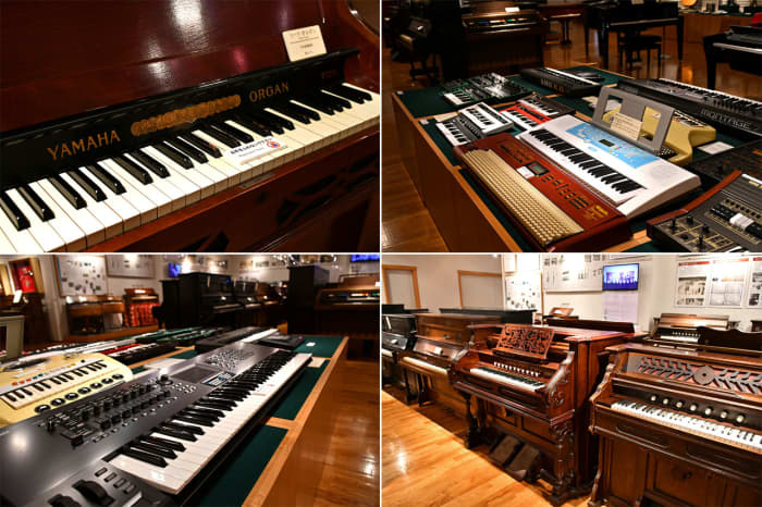 No other attraction or museum in Japan celebrates Japanese-made music keyboards so enthusiastically.
