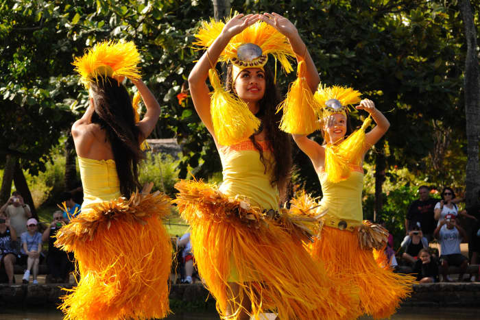 Tahitian Dance at the Polynesian Cultural Center