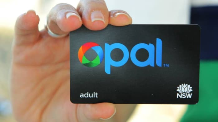 os cartões Opal são o sistema de emissão de bilhetes de Sydney para todos os transportes públicos.