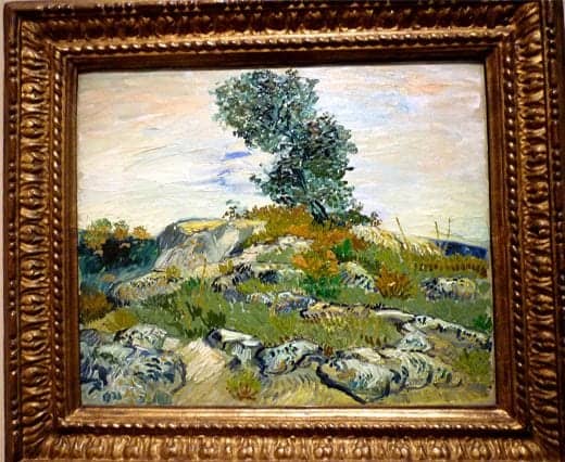 The Rocks by Vincent Van Gogh