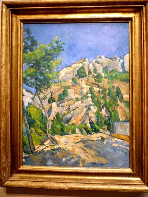 Bottom of the Ravine by Paul Cezanne