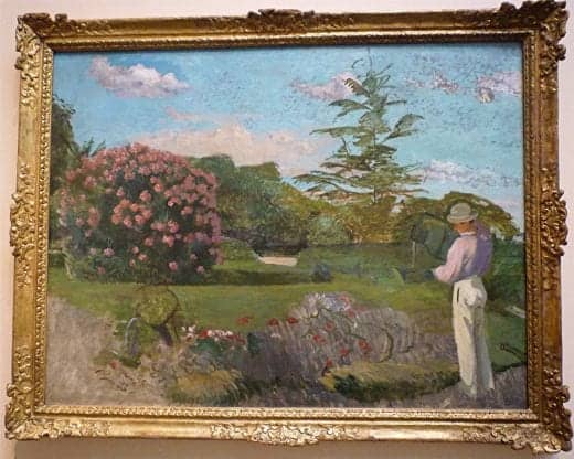 The Little Gardener by Frederic Bazille