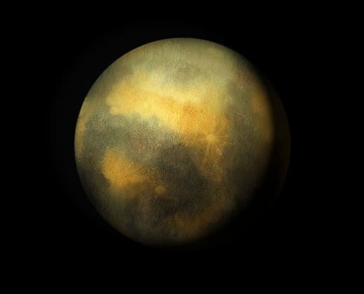 The planet Pluto