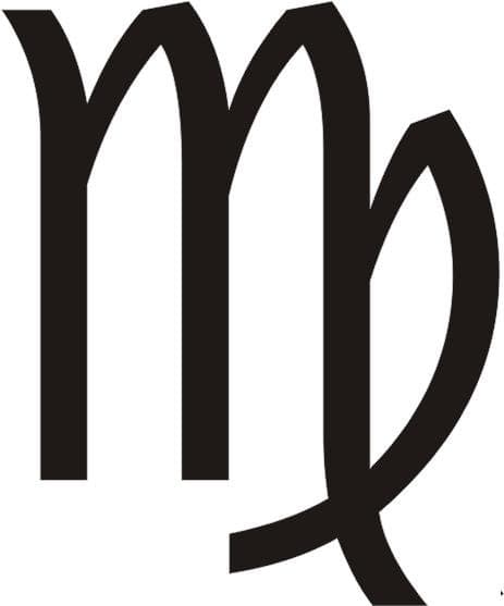 This is the Astrological Sign for Virgo the Virgin Maiden. See how the M is crossing its legs like a lady?
