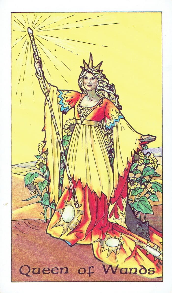 Unveiling the Queen of Wands Tarot Card - Exemplore