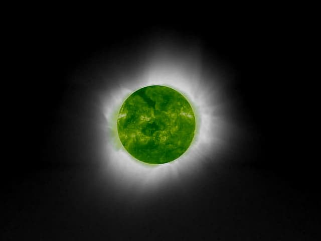 Green Moon Solar Eclipse